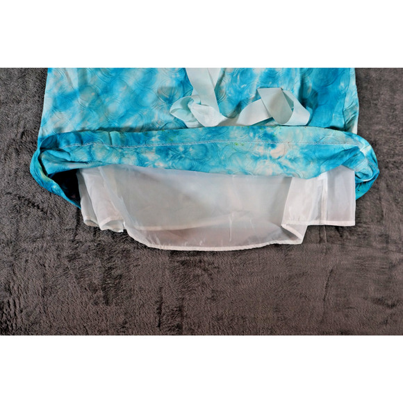 Kim Rogers Woman 16W Blue Tie-Dye Sleeveless Fit & Flare Dress Artisan Dyed - Picture 10 of 16